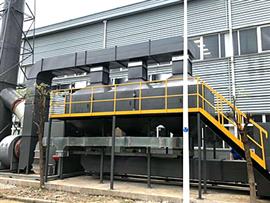 烤漆廢氣催化燃燒一體機-烤漆房催化燃燒設備