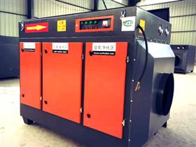 滄州藍(lán)鴻機械油煙凈化器-油煙除味器-靜電油煙凈化器