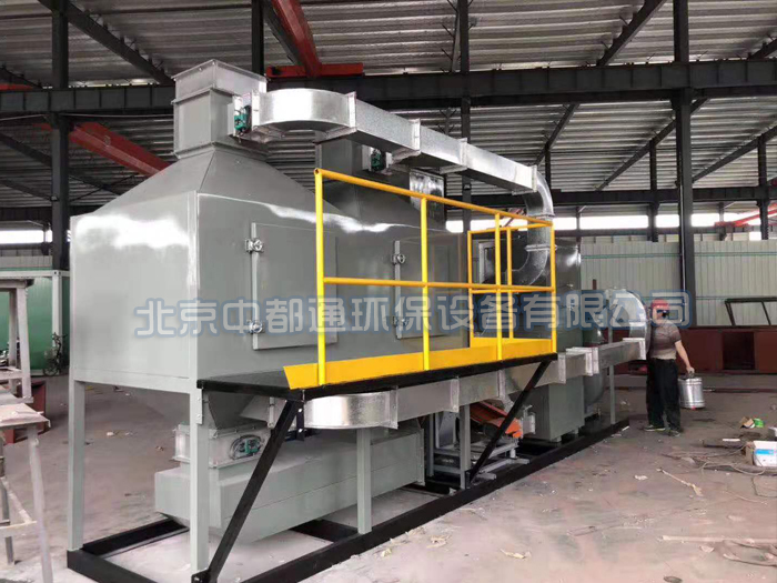 濟南VOCs有機廢氣催化燃燒處理設(shè)備案例