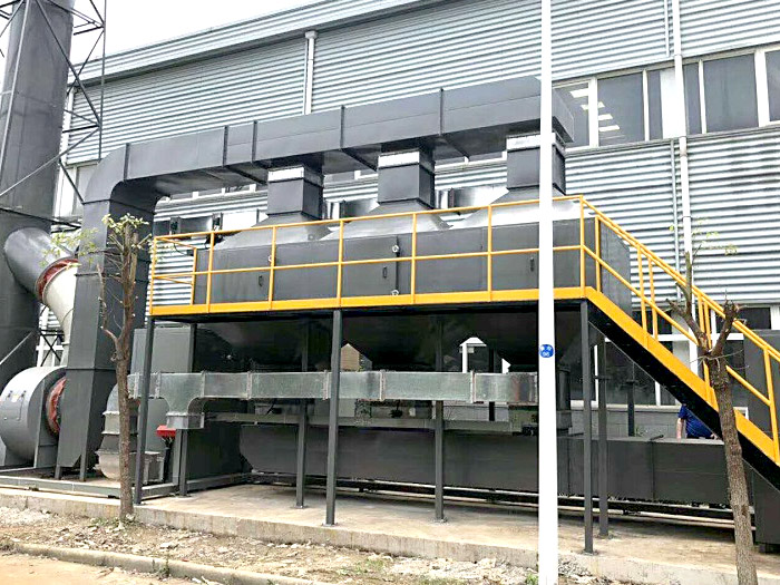 烤漆廢氣催化燃燒一體機